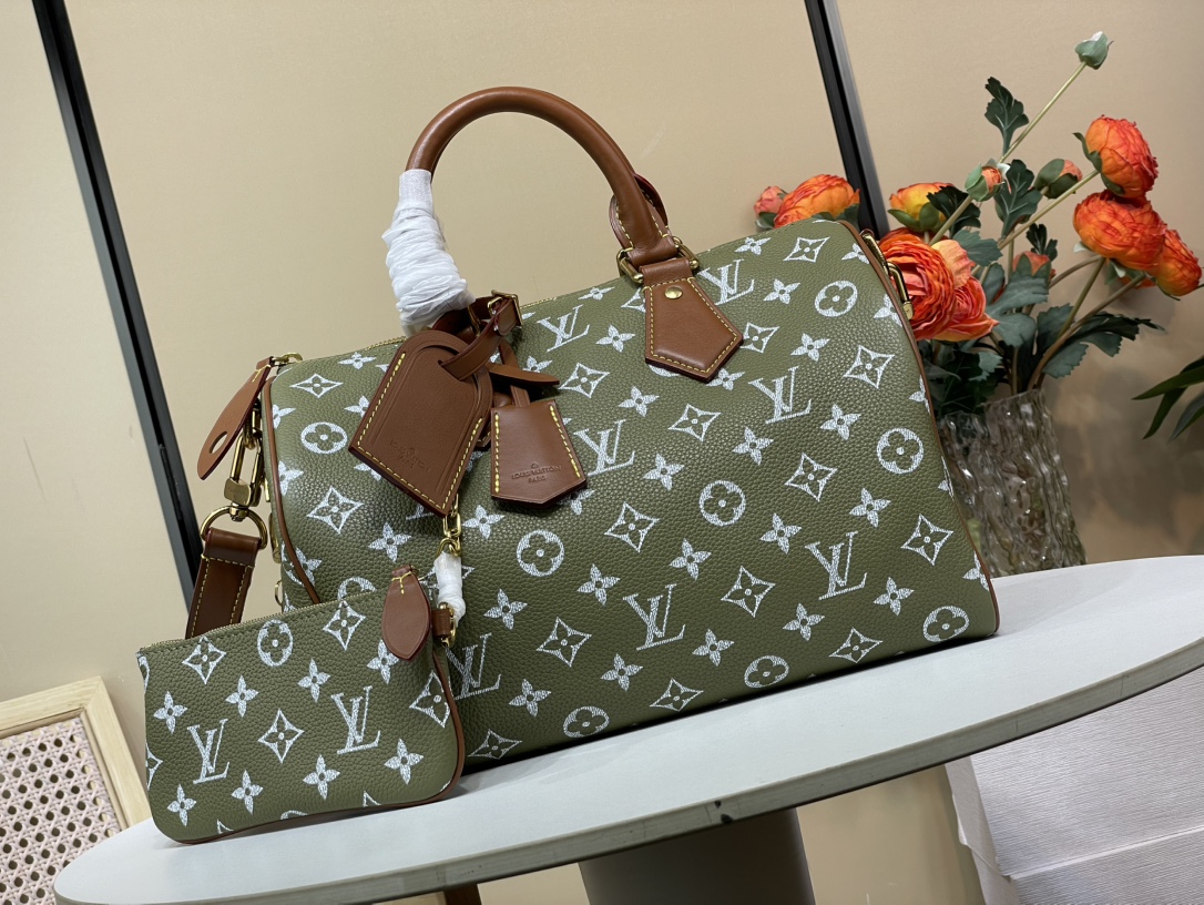 루이비통  Speedy P9 Bandoulière 30 Monogram  M14077  21 x 17 x30cm