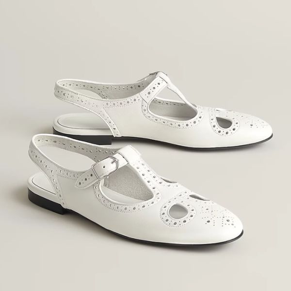 Hermès Kim slingback