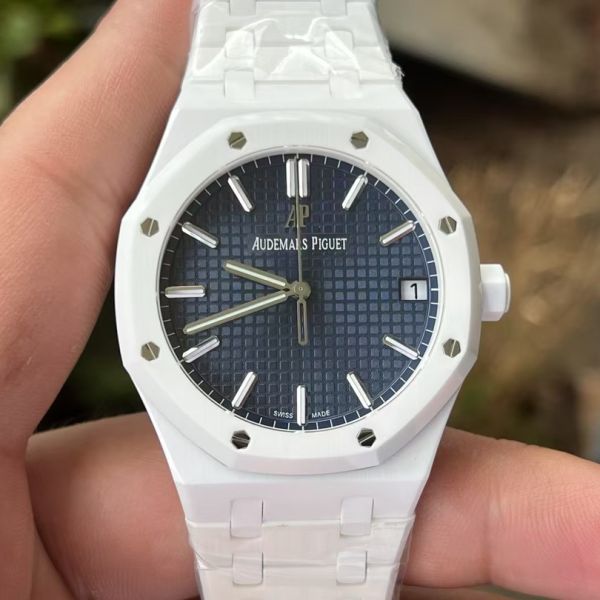 APS 공장｜4302 무브먼트｜41mm｜오데마피게 로열 오크 15500 풀 세라믹